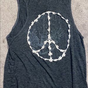 Peace tank top